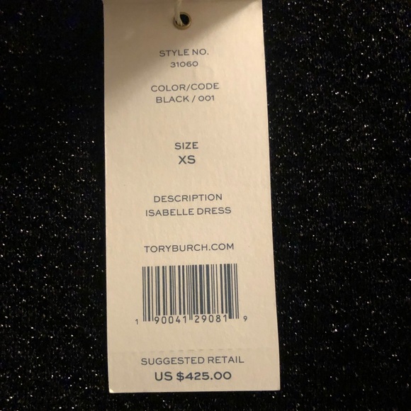 Tory Burch Black Dress, XS - Picture 5 of 5